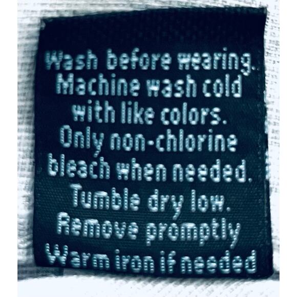 MARC ANTHONY LUXURY LONG SLV, BUTTON-UP SHIRT, MENS, XL SLIM FIT, HEATHER BLUE - Picture 12 of 12